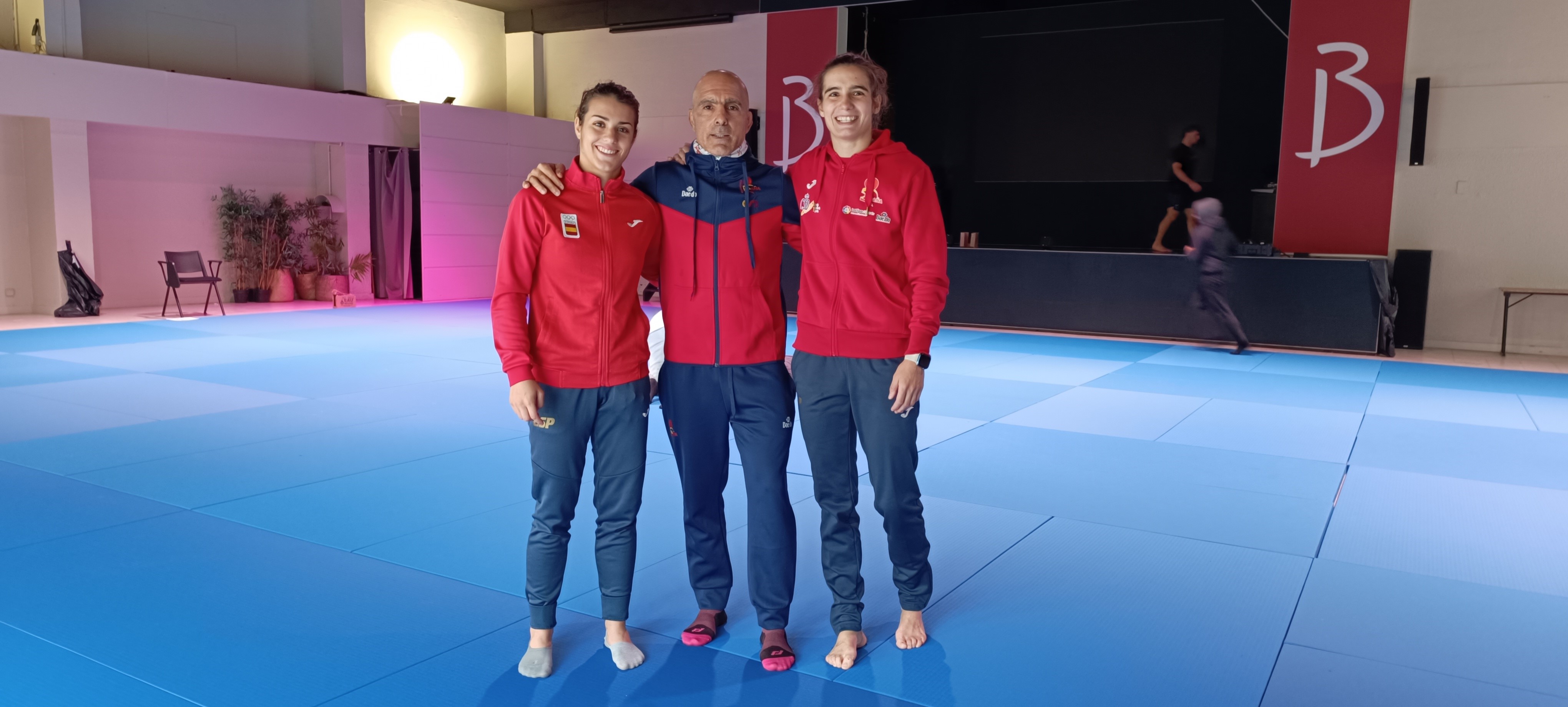 Ariane y Jaione en el Campeonato de Europa de Judo Absoluto. Montpellier 03-11-23